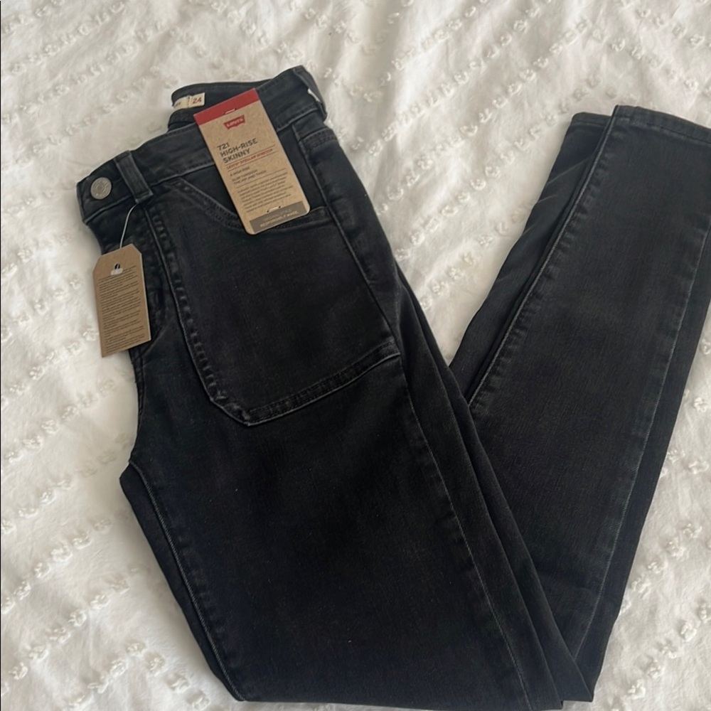 Levi's Black Denim Jeans